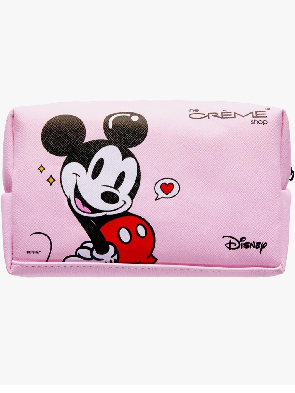 Disney Pink Mickey Mouse Cosmetic Bag by The Crème Shop